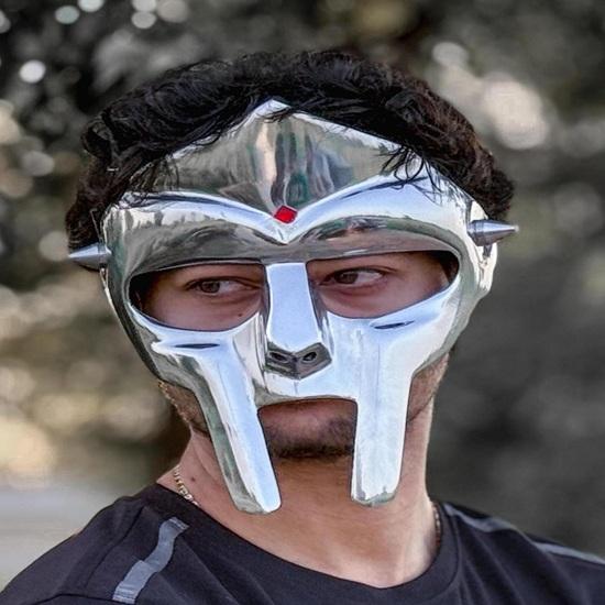 

Маска Злодея в стиле MF Doom, Хип-хоп Косплей для фанатов рэпа, Сценическое выступление, Хэллоуин, Лучший подарок для него