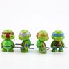 4 Style Teenage Mutant Ninja Turtles Q-Version Figures - Creative Anime Doll Models for Car Decoration