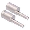 2pcs 4GA Wire Reducer Terminal Connector Pure Copper Nickel Plated for Car Audio Amplifier