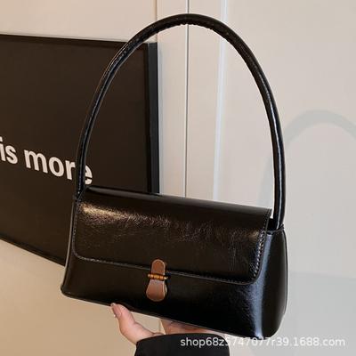 Vintage Niche Commuter Underarm Bag Women's Bag 2025 New Shoulder Bag Fashion Matte Handbag Premium Sense