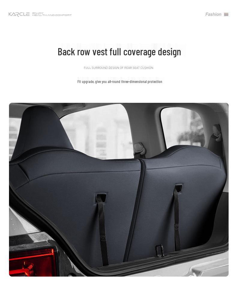 Wuling Hongguang MINI Houndstooth Seat Cushion - All-Season Full Surround, One-Piece Cover.