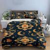 Flowers, moons, snakes, stars. Bedding sets Duvet cover sets Duvet covers Pillowcases(1* Duvet Cover 2* Pillowcases without duvet insert)