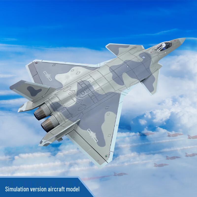 1:48 Scale J-20 Fighter Jet Model