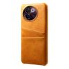 For Vivo V30e 5G Case 2 Card Slots Leather+Hard PC Phone Cover
