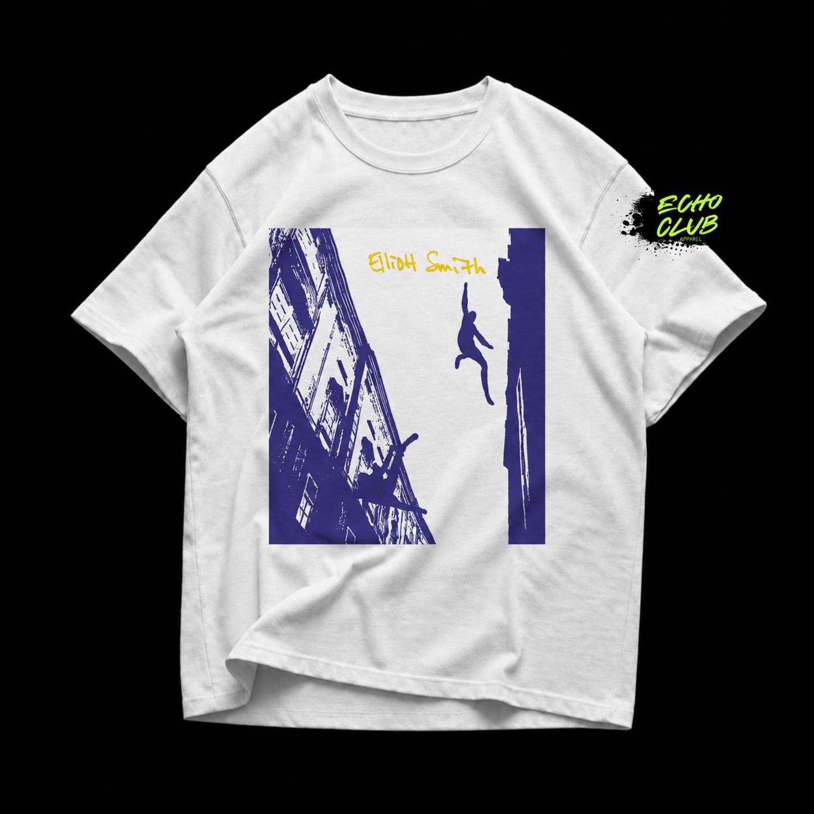 Elliot Smith Figure 8 T shirt: Indie Music Band Tee, Grunge Apparel 3XL