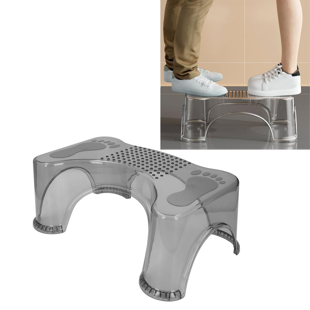 Children Toilet Footstool Non Slip Bathroom Toilet Potty Stool Thickened Squatting Poop Foot Stool for