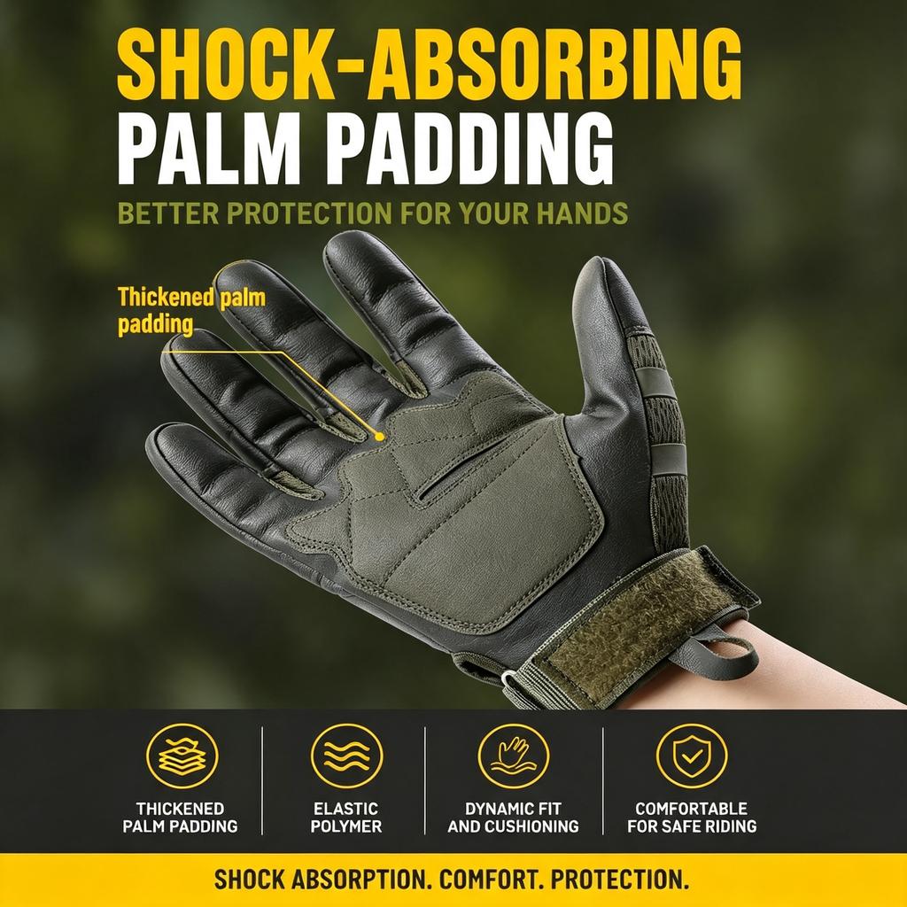 Full Finger Gloves Protective Gloves Motorcycle Climbing Outdoor Sport Gloves