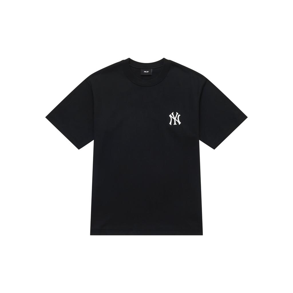 New MLB New York Yankees MONOGRAM Collection SS24 T Shirt Unisex Black 3ATSM0343-50BKS