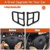 Glossy Black Steering Wheel Button Cover Trim For BMW 3 Series E90 E92 E93 05-12