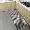 Geometric Print Home Kitchen Floor Mats Door Front Decoration Floor Mats