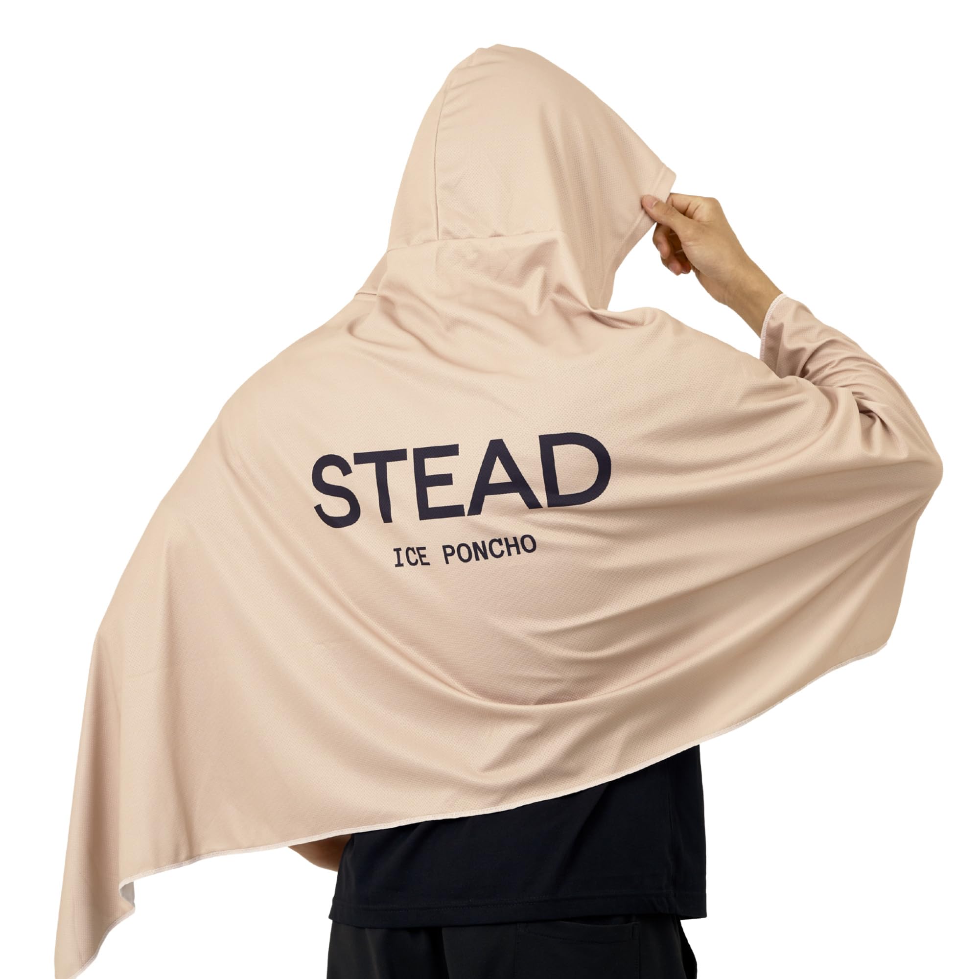 Cooling Ice Cooling Cooling Cool Heatstroke Prevention Summer Sports Outdoor UV Online Shopping Tiger Logo [STEAD] Poncho, Poncho, Towel, Towel,