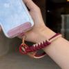 Collision Woven Phone Case Universal Hanging Rope Short Handheld Pendant Fall Versatile Wristband Trend Niche