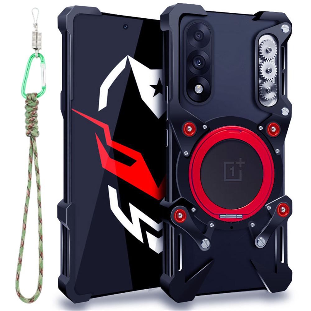 Nárazníkové pouzdro Pro OnePlus Nord 5 5G/Ace 5 Ultra 5G/Ace 5 Racing 5G/Ace 3 5G/Ace 3 Pro 5G/Ace Pro 5G Hliníková slitina Magnetický kryt