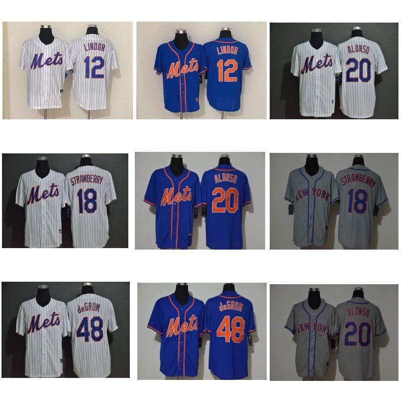 Camiseta de Béisbol New York Mets Unisex Bordada Personalizada Ropa para Fans de la MLB Ropa Deportiva Hombres Mujeres Otoño