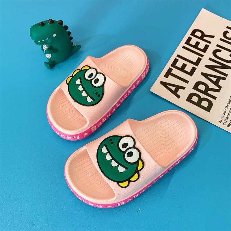 Children's fruit slippers new cartoon cute girls slippers indoor and outdoor soft bottom non-slip boys drag