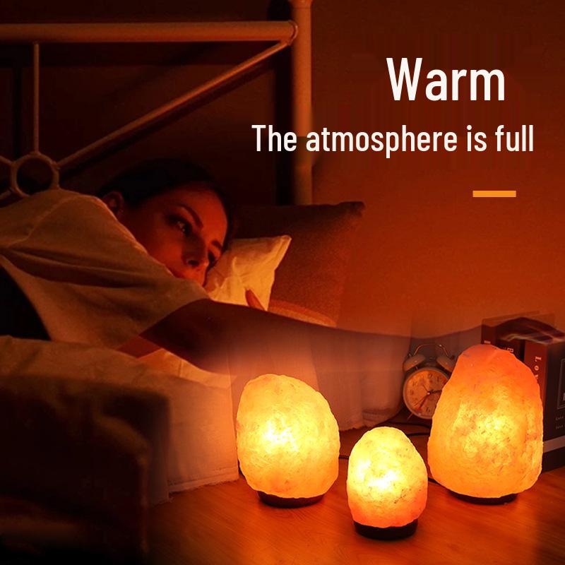 Himalayan Salt Lamp: Natural EU Standard Bedroom Table Lamp