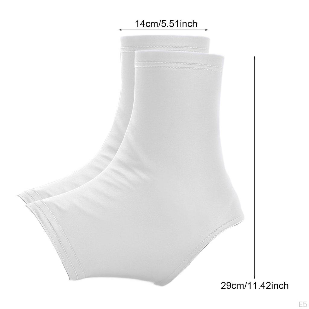 Rutschfeste Fußballstollenschuhe Ärmel, Universelle Passform, Polyester und Spandex Schutz für Männer Frauen,