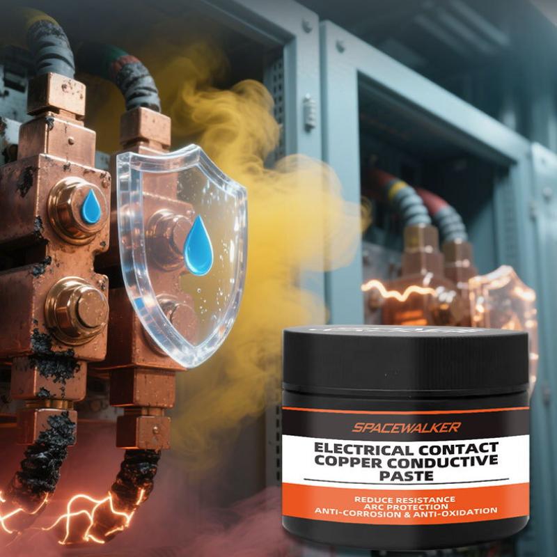 

Contact Conductive Paste Corrosion And Oxidation Copper Based Conductive Resistant Paste For Wire Harness Free Connection 53g