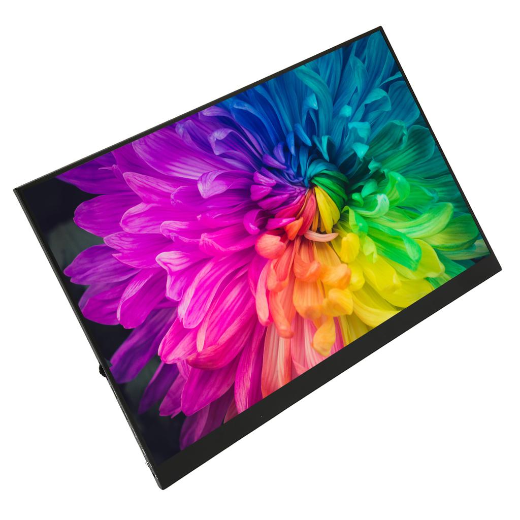 16 Inch Touchscreen Monitor HD 1920x1200 60Hz Built In Dual Speakers Type C Portable Touch Screen Monitor for Gaming