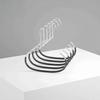 5pcs Versatile Manganese Steel Round Hook - Perfect for Hats, Ties, Scarves & Bags, Strong Load-Bearing, Non-Deformable