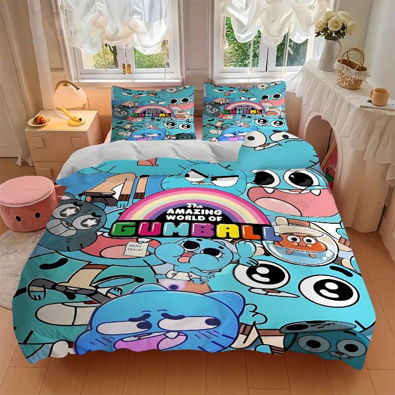 3pc Cartoon Gumball Bedding Set Guest