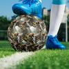 1pc Bear Wild Theme Soccer Ball Football, Size 5, Lightweight PVC, Durable Outdoor Training Soccer Ball, Gift m61464