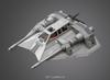 Star Wars Snowspeeder scale plastic model 1/48