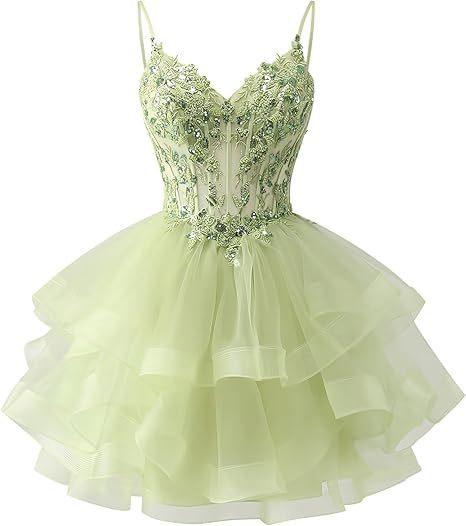 Suspender Dress Homecoming Dresses Short Banquet Evening Dress Dress European and American