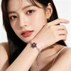 Y2K Chain Bracelet Crystal Women's Bracelet Sweet Flowers Bracelet