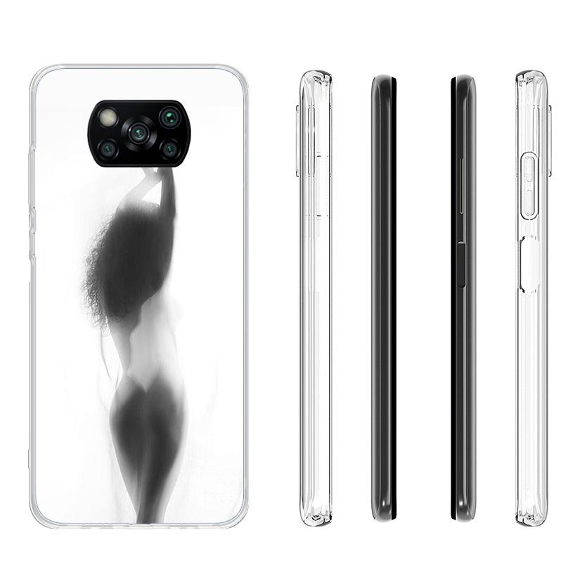 Woman Silhouettes Sexy Lady Girl Cover Phone Case For Xiaomi Poco F7 Ultra X7 X6 X5 Pro M7 Redmi 15C 15 13C 13 12C 12 10C 10 9A