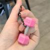 Creative Barbell Keychain Pendant - Sports Accessories & Water Bottle Charm Gift