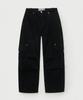 Seteo Torino Cord- Cargohose Schwarz