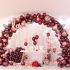 10/12Inch Double Layer Cherry Red Balloon Wedding Decoration Balloons Valentine'S Day Proposal Birthday Party Baby Shower Globos