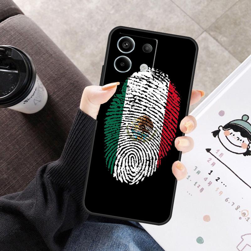Nationale Flagge Fingerabdruck Hülle Für Xiaomi Redmi Note 14 13 10 11 12 15 Pro Plus Hülle Für Redmi 15C 13C 12C 10C 14C 15