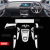 Für Mercedes Benz EQC 350 400 2018- Getriebepanel Armaturenbrett Navigation Automobil Innenraum Schutzfolie Kratzfest