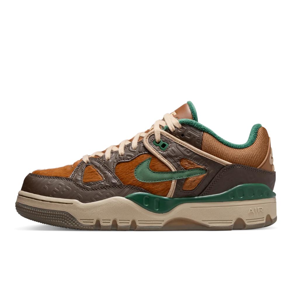 

Nigo x Nike Air Force 3 Low Baroque Brown Fir Унисекс Кроссовки Конопля Пекан HQ0260-201 44.5