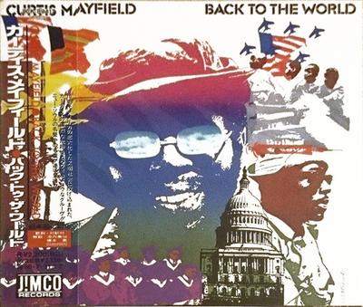 CD CURTIS MAYFIELD  Back To The World JICK89417 Curtom Jimco R 1994 Japan SoulFunk Used