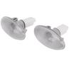 2PCS LED Side Indicator Repeater Light 632574 Side Marker Lamp Set Replacement for Peugeot 206 607 407 1007