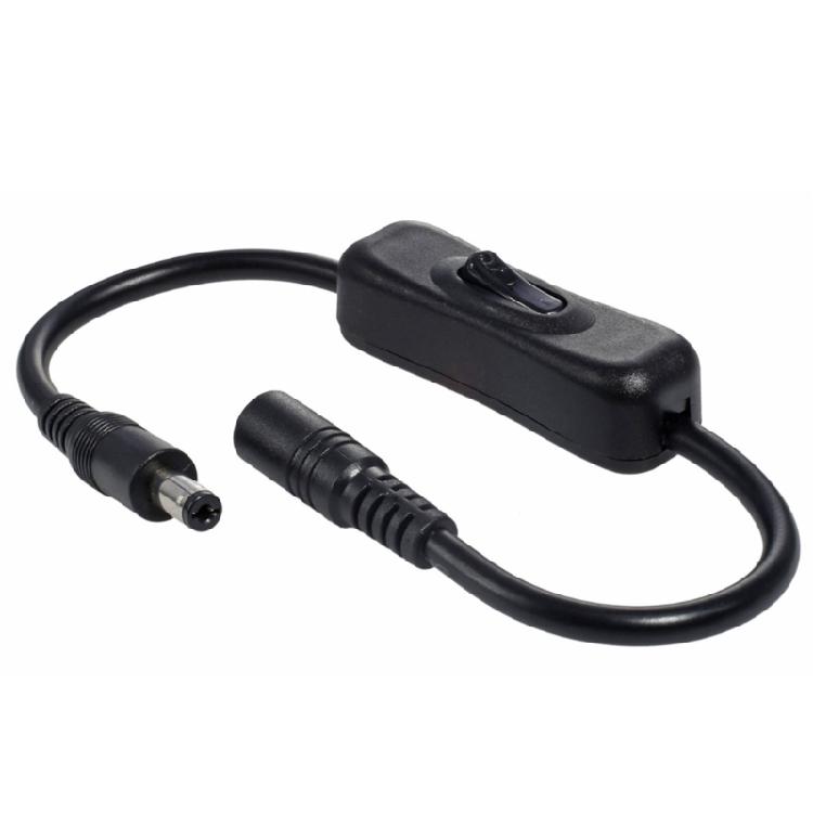 30cm Male to Female 5.5x2.5/5.5x2.1mm Plug DC Power Adapter Cable Extension Cord