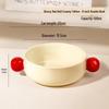 ZISIZ Double Ear Ceramic Baking Bowl