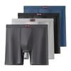 4 Pcs Men's Underwear Long Leg Plus Size Boxer Shorts Oversize Underpants Cotton Undies Loose Panties Fit 60-210KG