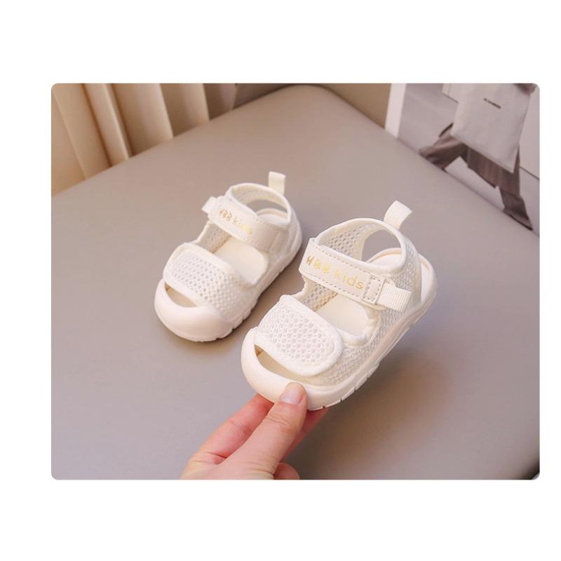 Baby Sandals Mesh Breathable Versatile Casual Bag Head Soft-soled Shoes 1-3 Years Old Girls Baby Toddler Shoes Jelly Shoes