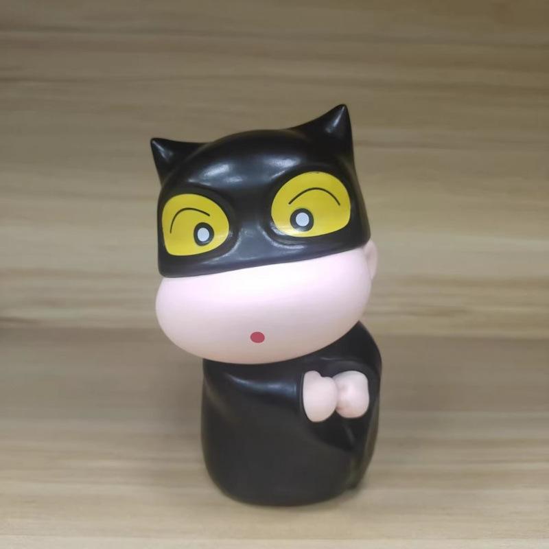 /Crayon Shin-shin cos bat cat ear Nohara Shinosuke Tide Play Car Tabletop Ornament Doll Play