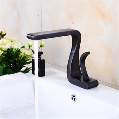 Tuqiu Basin Faucet Gold and White  Bathroom Faucet Mixer Tap Brass Gold  Wash Basin Faucet Hot and Cold Sink Faucet New