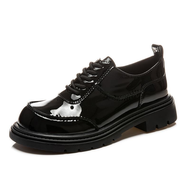 Leather Loafers Women's 2025 Spring New Women's Xiaoxiangfeng Single Shoes Women's Casual Commuting Mary Jane Shoes Women's Shoes