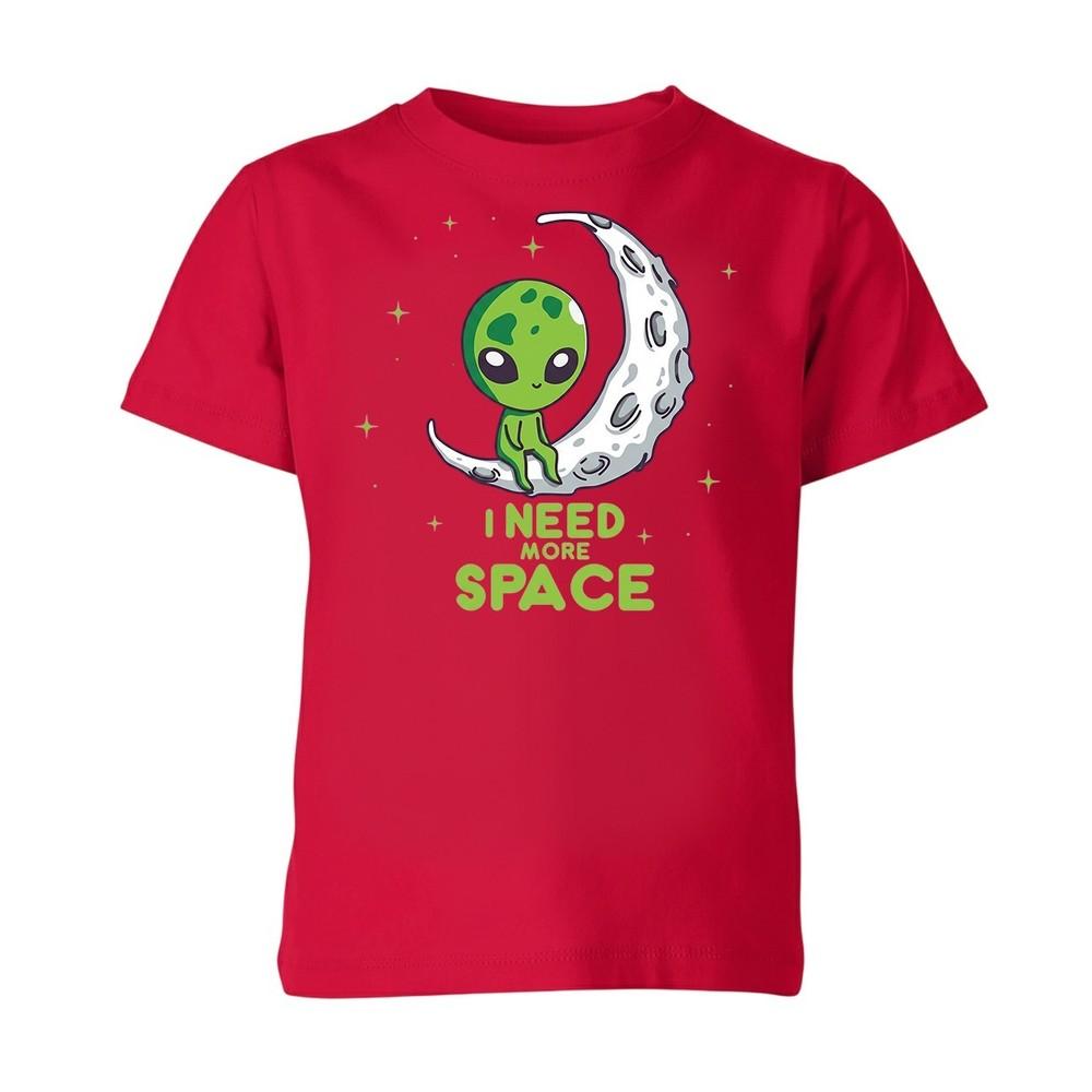 Alien I Need More Space Unisex TShirt Funny Cute Alien Space Meme Joke Tops S
