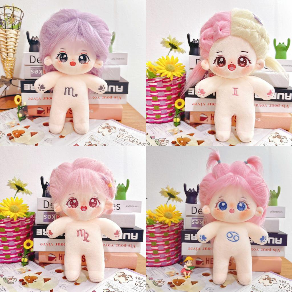 Cotton Twelve Constellations Doll Plush Toy Cute Cartoon Girl Holiday Gifts