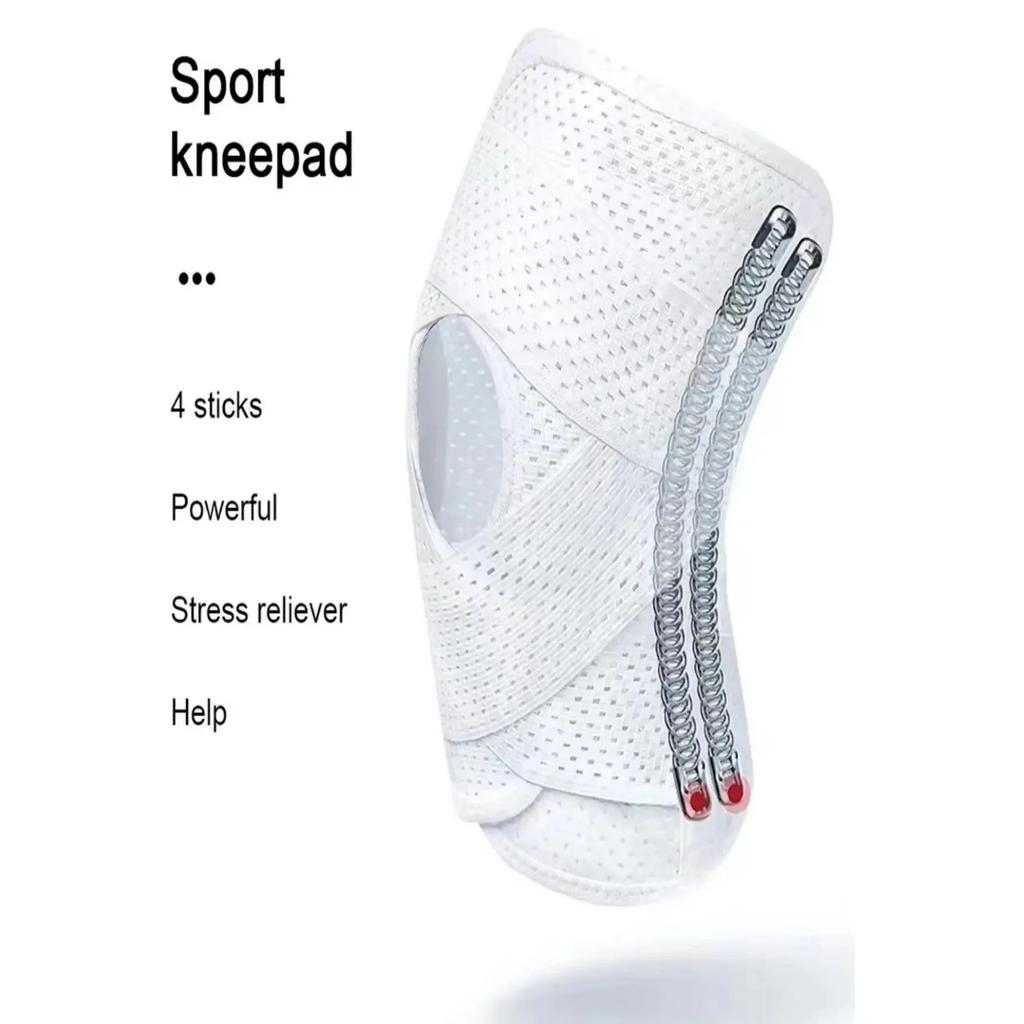 Eighth Generation Meniscus Professional Knee Pads with Three Layers of Silicone Pads for Knee Fixation and Tear Rehabilitation