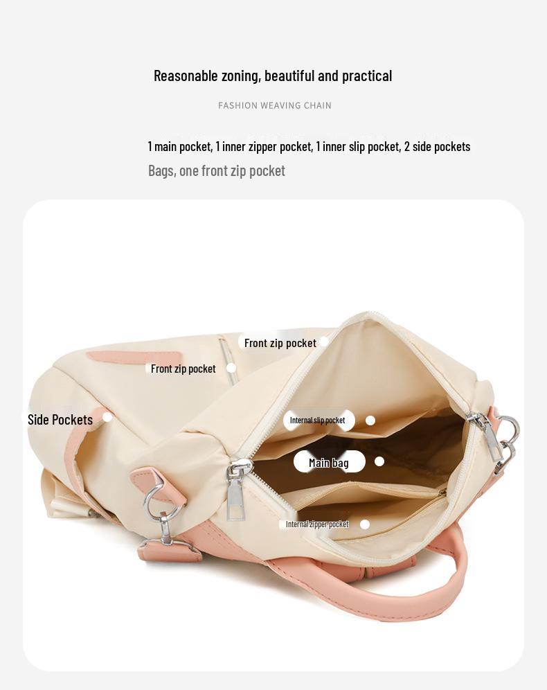 2025 Women's Fashion Lightweight Anti-theft Oxford Backpack