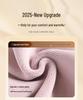 Women's Winter Warm Pants with Super Thick Velvet Lining, Cold-Proof Lamb Velvet, Plain Weave Design